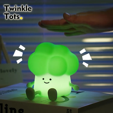 Lampe de Nuit LED Brocoli Mignon Bébé-Lampe Veilleuse